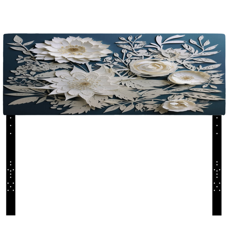 Tête de lit tapissier Ivona, Très grand