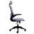 Techni Mobili Modern High-Back Mesh Executive Office Chair With Headrest And Flip-Up Arms