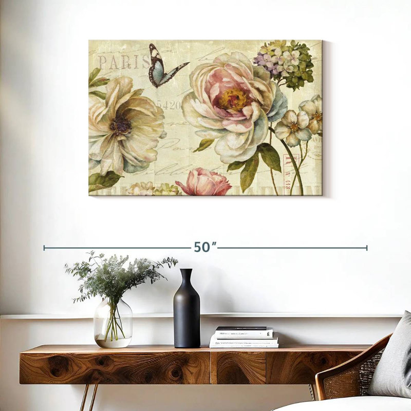 Harnek Marche De Fleurs IV, 24" H x 36" W