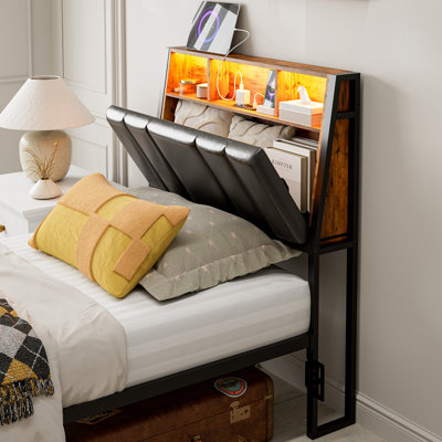 Tête de lit avec rangement Ivy Bronx
