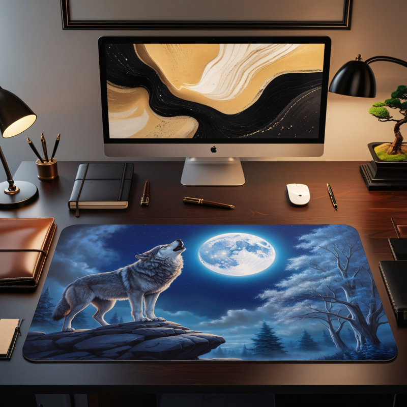 Polyester Desk Pad, 23.6x13.8