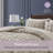 Bed in a Bag Seersucker Diamond Stitch 7 Piece Comforter Set-124623653-124871278