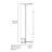 ZLINE Autograph Edition 18 in. 8.6 cu. ft. Hinge Column Freezer with Graphite Gray Interior and Matte Black Accents-111693762-122073601