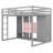 Wood Loft Bed With Wardrobe-1272711999-1272711997