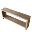 Console de style campagnard, table d'entrée rustique, table de canapé rétro pour canapé, salon, couloir, assemblage facile-1140386486