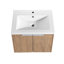 Armoire de salle de bain avec lavabo, portes à fermeture en douceur, fixation flottante, 24 po pour petite salle de bain-2057612812-2057612814