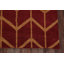 Tapis en laine rouge/bourgogne à la main gold oriental traditionnelle noué la Bunceton-31791301