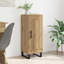  Sideboard Old Wood 34.5 X 34 X 90 Cm Engineered Wood And Iron-106771402