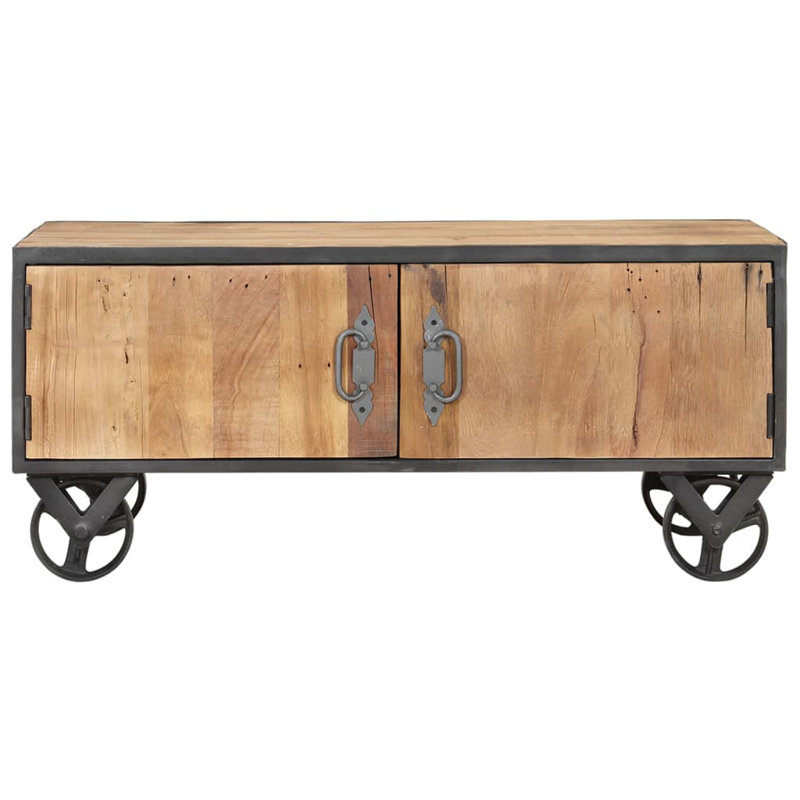 Dea Wheel Coffee Table with Storage