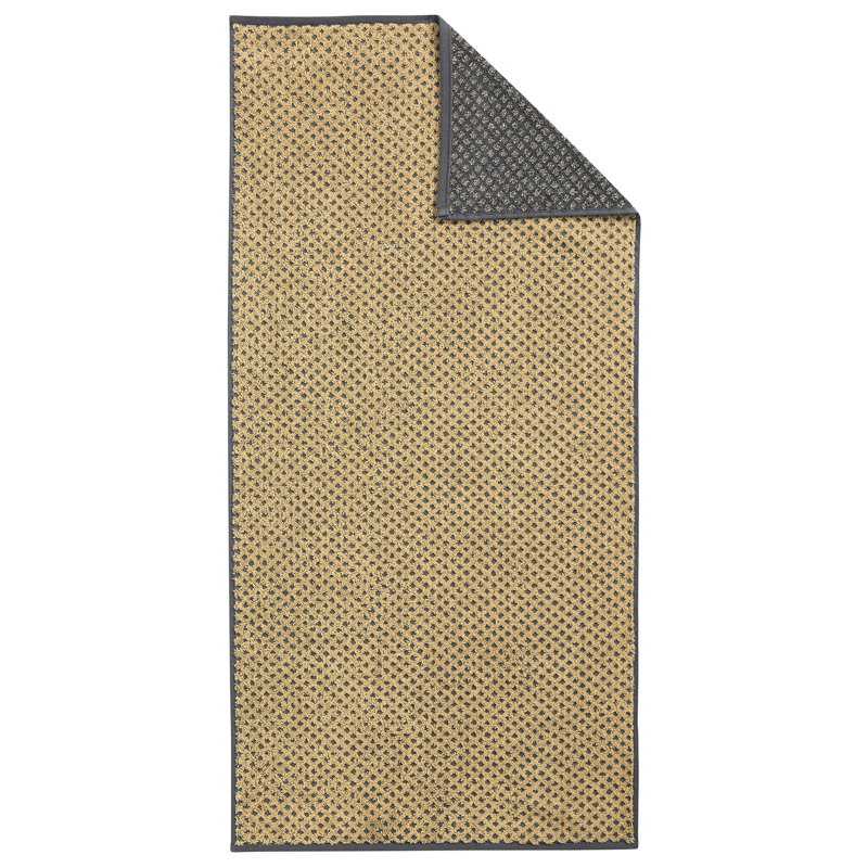 Handtuch-Set Golden Shades Rhombus, Gold