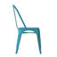 Chaise d'appoint empilable en métal Lily-1677425359