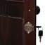 Armoire-penderie flexible 100% bois massif 2 portes avec serrure Primm-30052715