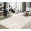 Tapis géométrique rectangulaire en cuir de vache fait à la main multicolore-66671182