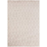 Trace Hand-loomed 9'10" x 13'1" Area Rug in Beige/Cream