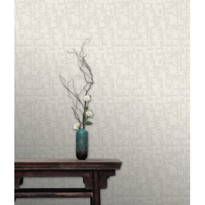 Rouleau de papier peint L 33 pi x l 20,5 po Yuki Osada