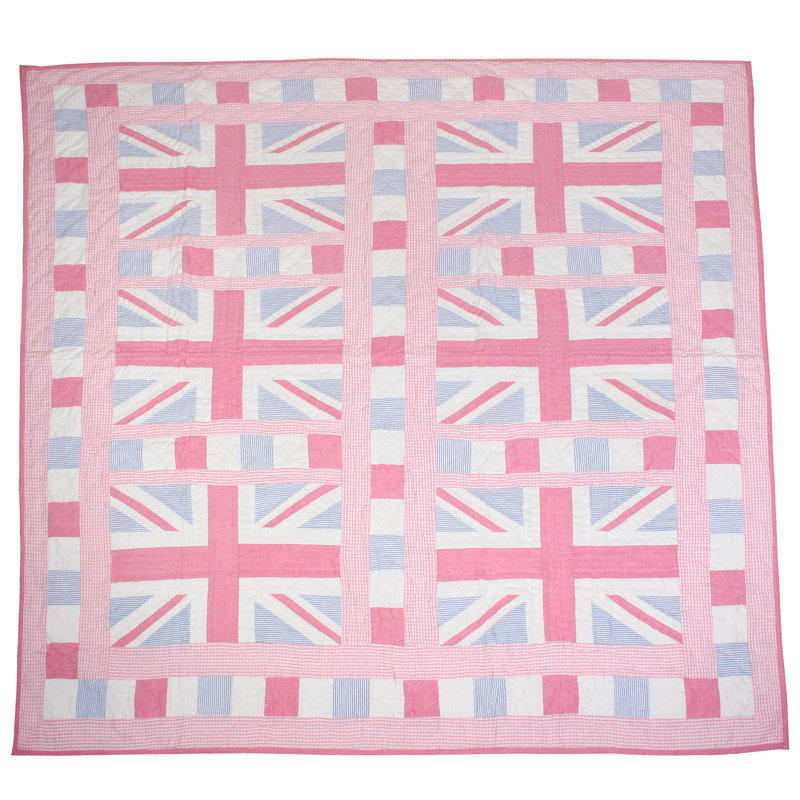 Almath Cotton Quilt, Pink