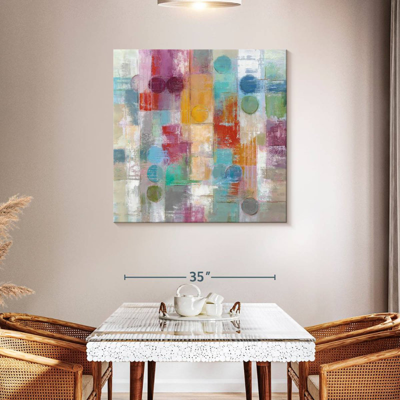 Summer Rain Avery, 39" H x 39" W