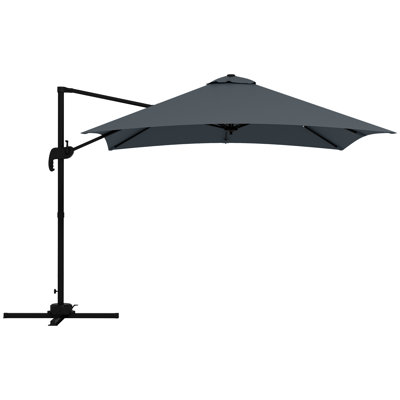 Parasol de 116,1 po Altanay avec contrepoids inclus