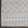 Tapis gris / ivoire Jerrye