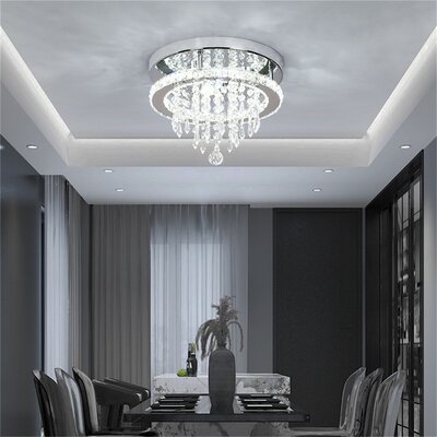 House of Hampton® Daeveon LED Tiered Chandelier & Reviews | Wayfair