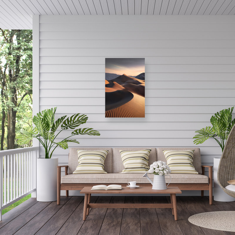 Shanyewuyu   Badain Jaran Desert Outdoor  Canvas, H 12 po x l 19 po