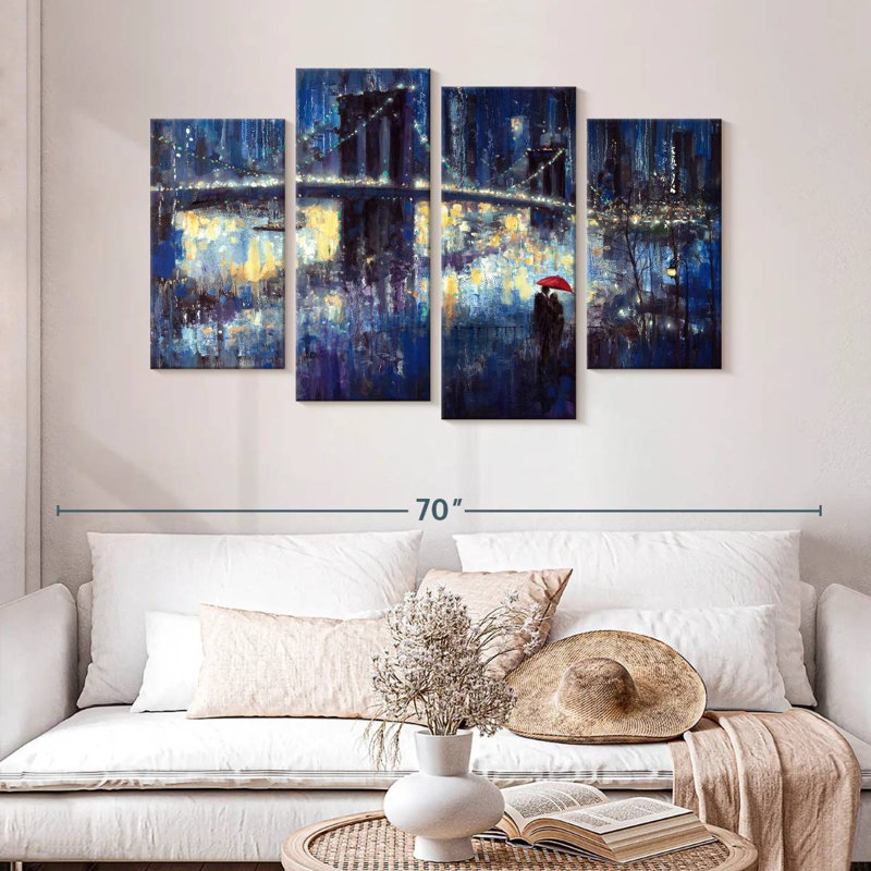 Tergel Evening Romance, 32" H x 52" W