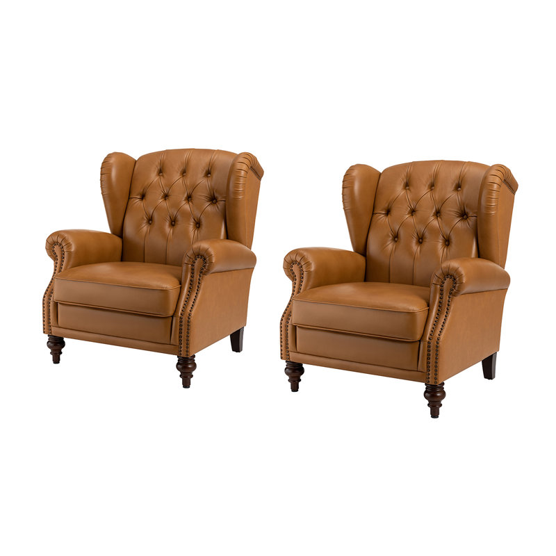 Amyri Upholstered Accent Chair, Camel