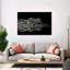 Crocodile'S Dark Gaze Contemporary Alligator Crocodile Nature Wildlife Wall Art Print 1 Piece Wrapped Canvas Wall Art-1550139425