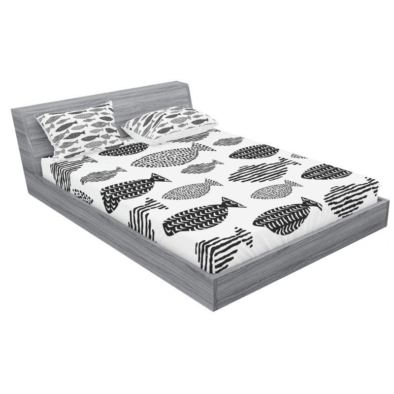 Ensemble de draps Minimalist, Taies d'oreiller pour grand lit