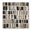 Abstrait briques monochromes - impression moderne sur bois de pin naturel-58678527