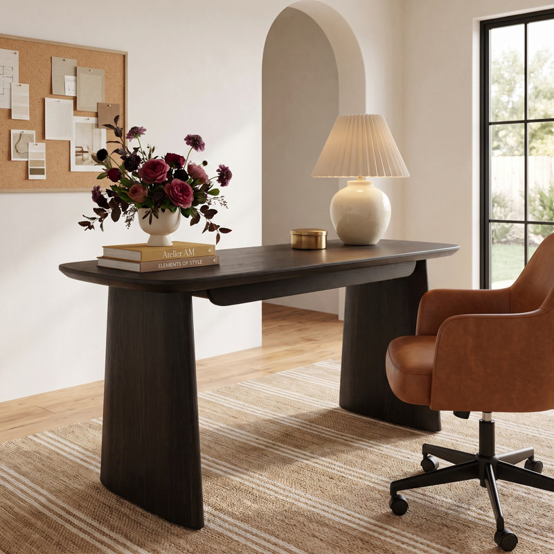 Aric Hera Desk-Dark Tamo Ash