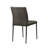 Full Back Top Grain Leather Upholstered Metal Dining Chairs In Cola - Set Of 2-125262766