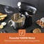 GEEPAS 1000W 5L Stand Tilt-Head Food Mixer-124329242