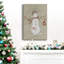 Lin bonhomme de neige I - impression sur toile tendue-786614577