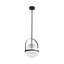 Luminaire suspendu industriel moderne à 1 lumière avec abat-jour en verre Gridora-118022422