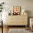 55.1" W Rattan 6 - Drawer Dresser