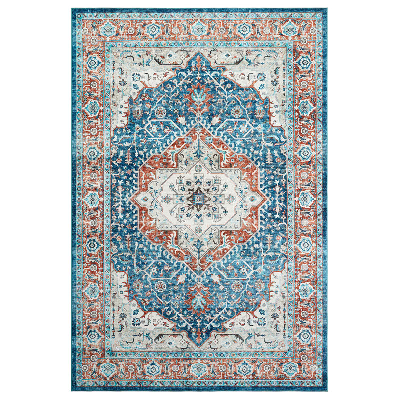 Vintage Look Shag Area Rug, Rectangle 240 x 320cm