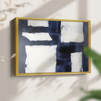 Série abstraite XX XXI, reproduction encadrée
