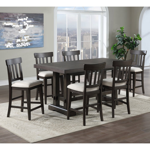 Seats 6 Bar & Counter Height Dining Sets You'll Love | Wayfair