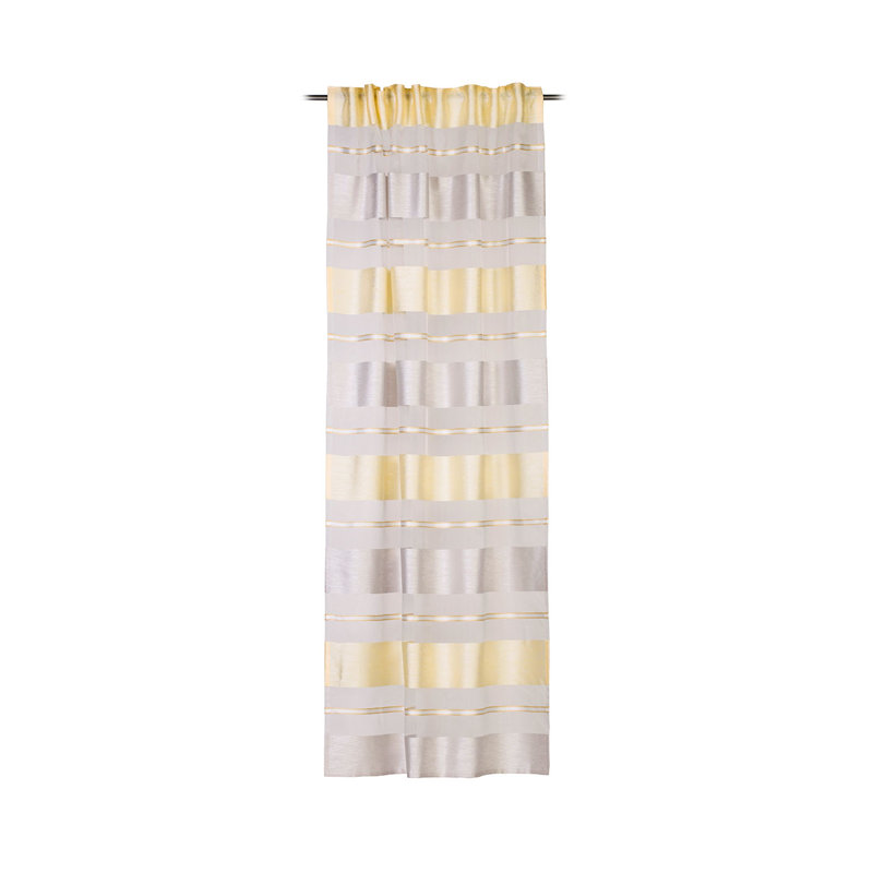 Sanostee Room Darkening Curtain Single Panel, Yellow