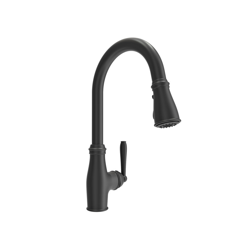 Belsena 2.0 Pull-Down Kitchen Faucet, Matte Black