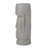 Stone Gray Garden Pot - 24.67" Height, 9.36" Width & Depth Made Of Cast Outdoor Magnesium Oxide Vase W X D H Enhances Decor