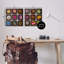 Ensemble de 2 reproductions d'art sur toile, "Divers chocolat" par Liz Jardine-1987024010