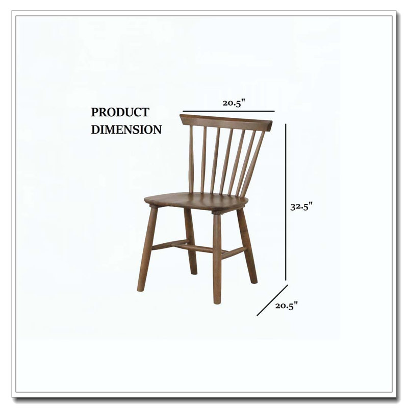 Dossier de chaise de salle à manger, Noyer