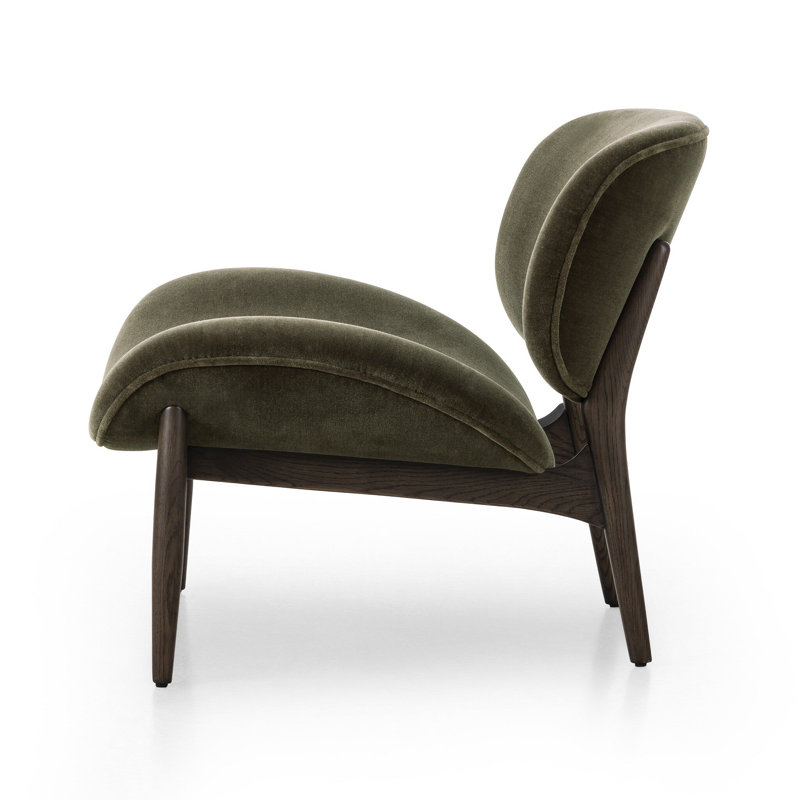 Celine Side Chair, Sienna Brown, Monte Olive Wool