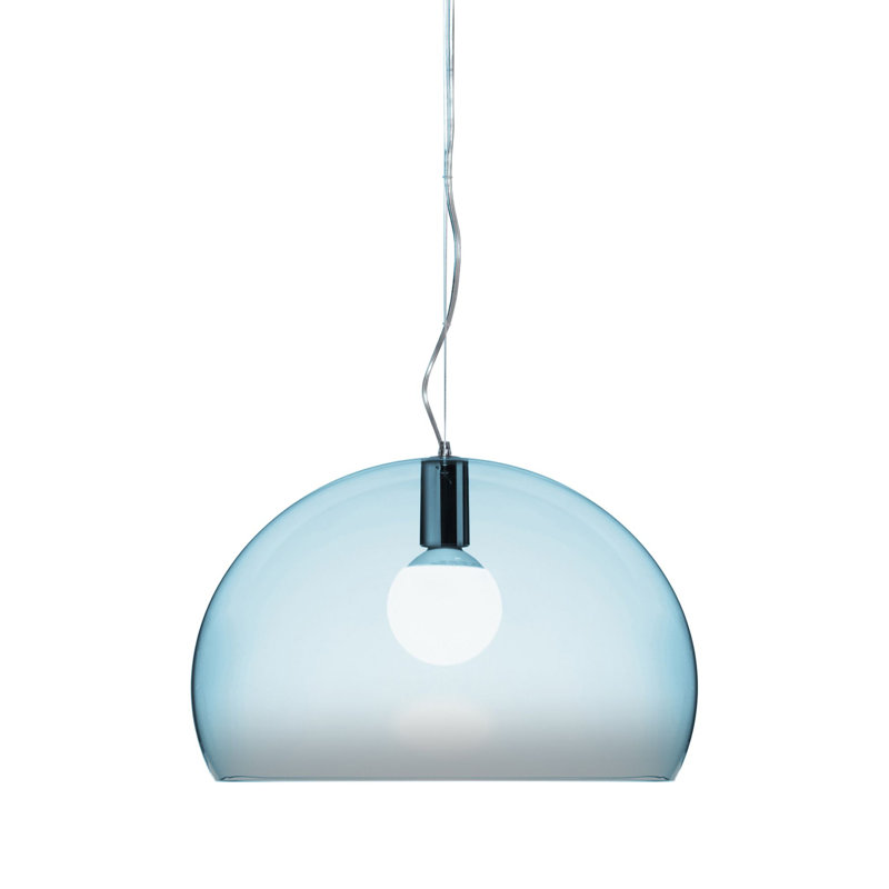 Luminaire suspendu FL / Y, Bleu ciel, DIRIGÉ, Médium