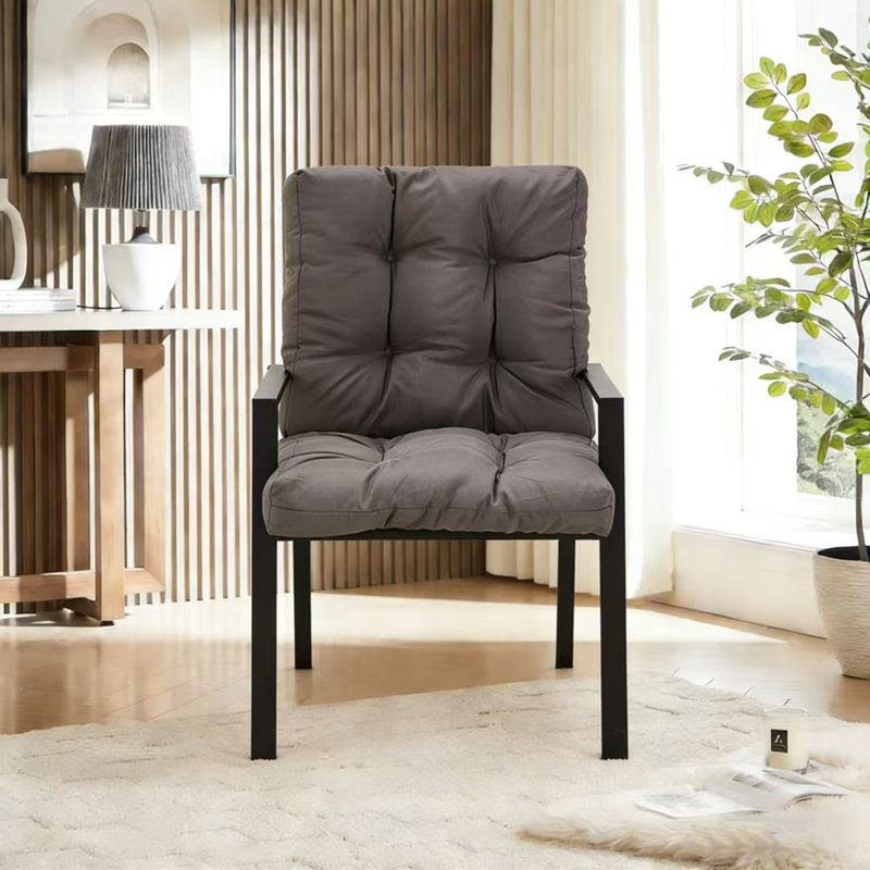 Outdoor Seat/Back Cushion, Dark Grey