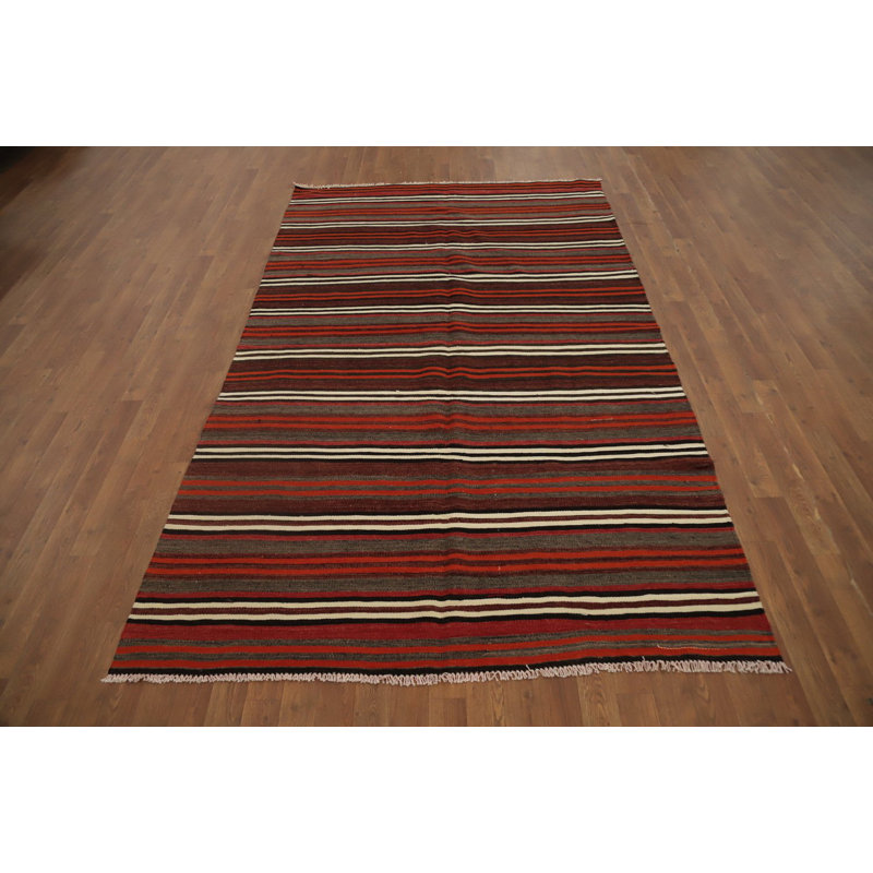 Tapis kilim à teinture végétale 5 x 9