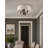Bhushan Fabric Semi Flush Mount-1819605071