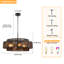 Luebbert 4 - Light Dimmable Drum Chandelier-69906422